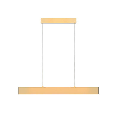 Luminosa Lighting Luminosa Step Bar Pendant Ceiling Light Gold 3000K 1100Lm from B&Q