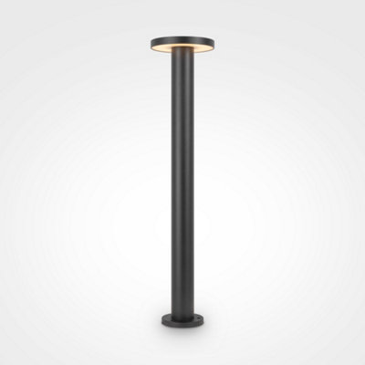 Luminosa Lighting Luminosa Maytoni Wald Outdoor Bollard Graphite80Cm3000K Ip65 from B&Q