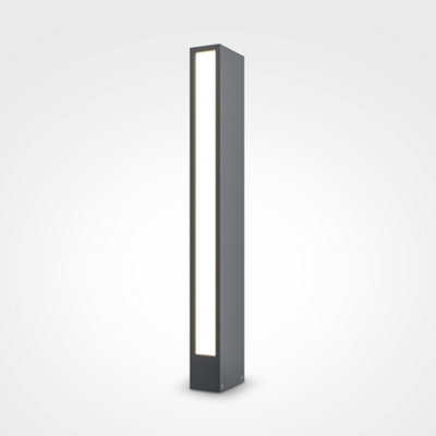 Luminosa Lighting Luminosa Maytoni Hof Outdoor Bollard Graphite 3000K Ip54 from B&Q