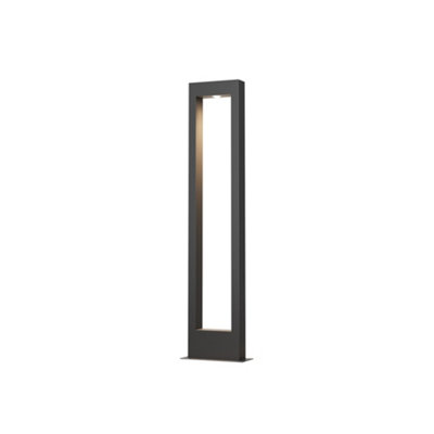 Luminosa Lighting Luminosa Bonn 100Cm Outdoor Bollard Graphite 3000K 550Lm Ip65 from B&Q