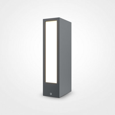 Luminosa Lighting Luminosa Maytoni Hof Outdoor Bollard Graphite 3000K Ip65 from B&Q