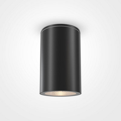 Luminosa Lighting Luminosa Maytoni Roll Surface Mounted Downlight Black Gu10 Ip54 from B&Q