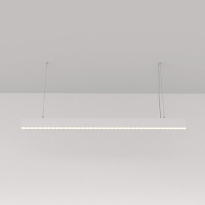 Luminosa Lighting Luminosa Maytoni Points Bar Pendant Ceiling Light White Integrated Led 4000K from B&Q