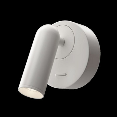 Luminosa Lighting Luminosa Technical Mirax Integrated Led White Reading Wall Lamp from B&Q
