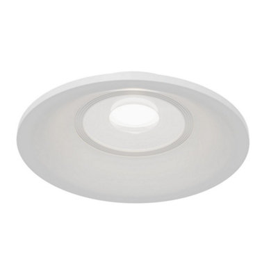 B&Q -  Luminosa Slim Recessed Downlight White1 LightGu10