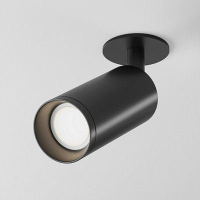 Luminosa Lighting Luminosa Focus Recessed Downlight Black 1Xgu10 from B&Q