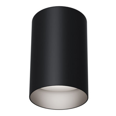 Luminosa Lighting Luminosa Slim Surface Mounted Downlight Black 1Xgu10 from B&Q