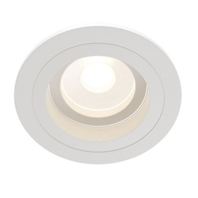 B&Q -  Luminosa Akron Recessed Downlight White1 LightGu10