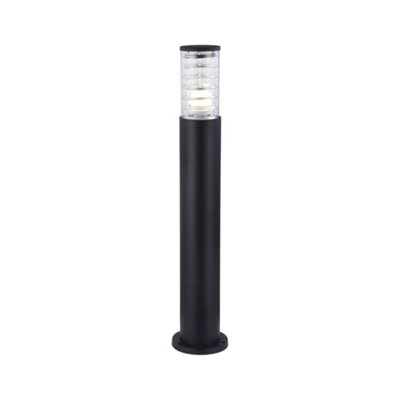 B&Q -  Luminosa Bronx Outdoor Floor Bollard Lamp Black1 Light Ip54E27