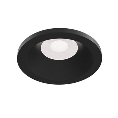 B&Q -  Luminosa Zoom Recessed Downlight Black1 Light Ip65Gu10