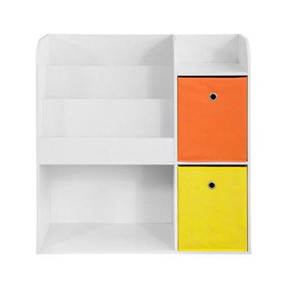 Sobuy Childrens Bookcase Toy Storage Organizer Display Shelf White from B&Q