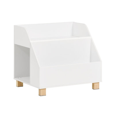 Sobuy Childrens Bookcase Toy Storage Organizer Shelf Rack White Display from B&Q