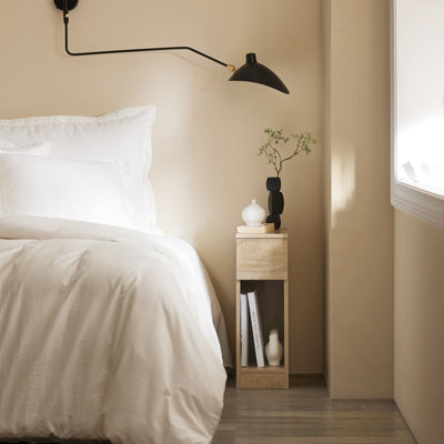 Sobuy Fbt111-NBedside Table Nightstand Wood End Table With Storage,wood Veneer,w20Xd35Xh60