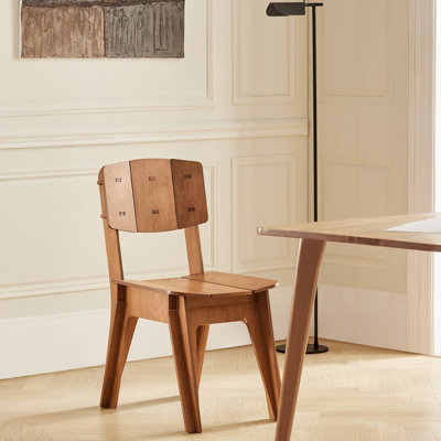 Sobuy Hfst01-BrKitchen Chair Dining Chair Office Chair Desk Chair In Mortise And Tenon Structure,brown,w44Xd60Xh86 from B&Q