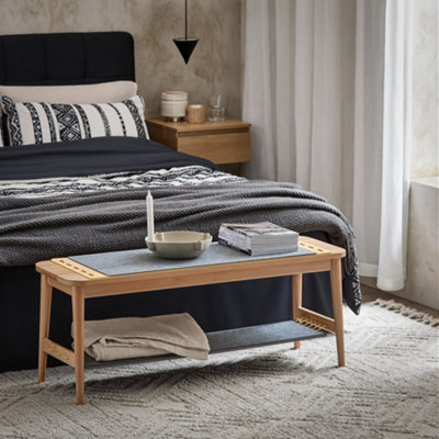 Sobuy Hfsr01-N,shoe Bench Shoe Storage Cabinet Hallway Bench Bed BenchWood Veneer,w110Xd37Xh44.5 from B&Q