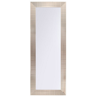 B&Q -  Wall Mirror Draveil 50 Cm 130 Cm Gold