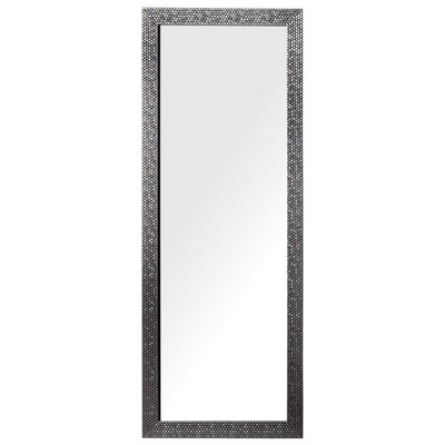 B&Q -  Wall Mirror Ajaccio 50 Cm 130 Cm Silver