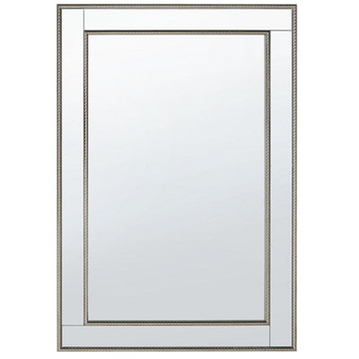B&Q -  Wall Mirror Fenioux 60 Cm 90 Cm Silver