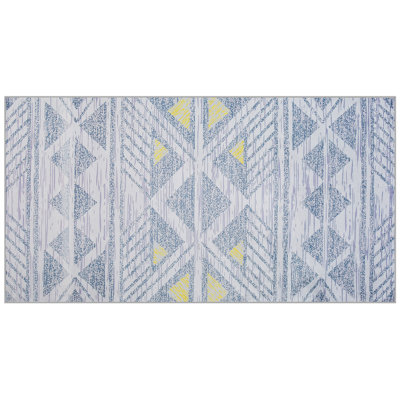 B&Q -   Rug Kargi Grey 80 X 150 Cm