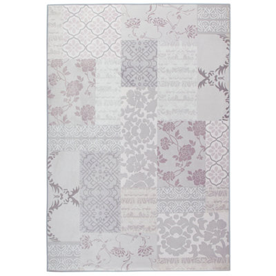 Beliani  Rug Ballica Grey 160 X 230 Cm