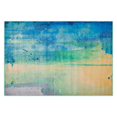 B&Q -   Rug Susuz Blue 160 X 230 Cm