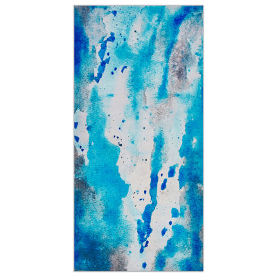 B&Q -   Rug Bozat Blue 80 X 150 Cm
