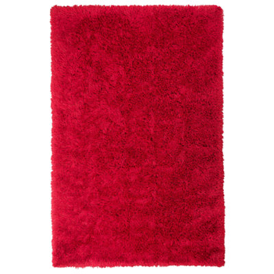 B&Q -  Shaggygy Rug Cide Red 200 X 300 Cm