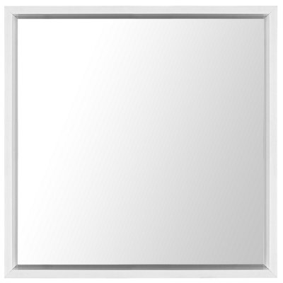 B&Q -  Wall Mirror Brignoles 50 Cm 50 Cm White