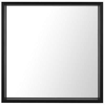 B&Q -  Wall Mirror Brignoles 50 Cm 50 Cm Black