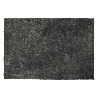 B&Q -  Shaggygy Rug Evren Dark Grey 140 X 200 Cm