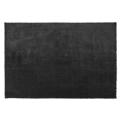 B&Q -  Shaggygy Rug Evren Black 140 X 200 Cm
