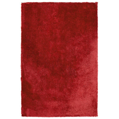 B&Q -  Shaggygy Rug Evren Red 160 X 230 Cm