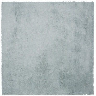 B&Q -  Shaggygy Rug Evren Mint Green 200 X 200 Cm