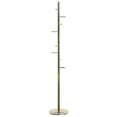 B&Q -  Coat Stand Clovis Gold