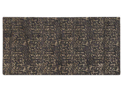 B&Q -  Rug Esel Gold 80 X 150 Cm Viscose