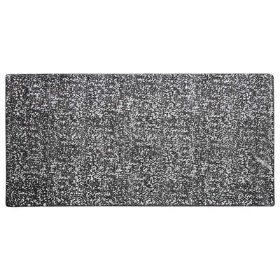 B&Q -  Rug Esel Silver 80 X 150 Cm Viscose