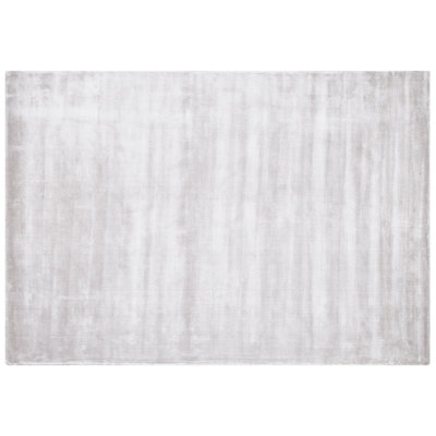 B&Q -  Rug Gesi Ii Light Grey 160 X 230 Cm Viscose