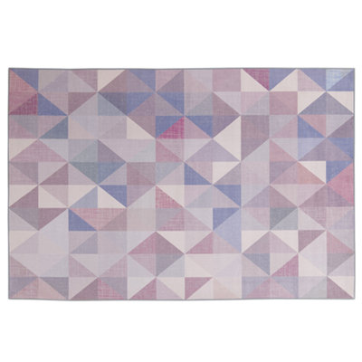 B&Q -  Rug Kartepe Multicolour 140 X 200 Cm