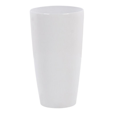 Beliani  Plant Pot Tseria 40 Cm White from B&Q