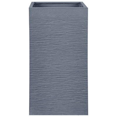 Beliani  Plant Pot Dion 40 Cm Grey from B&Q