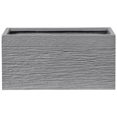 B&Q -   Plant Pot Myra 50 Cm Grey