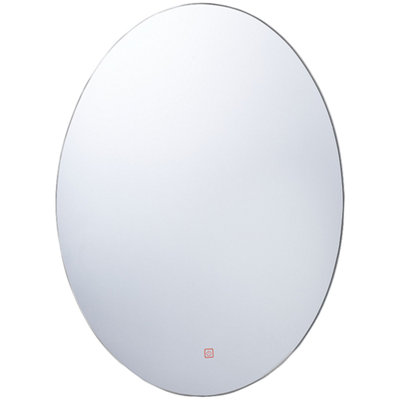 B&Q -  Led Bathroom Mirror Mazille 60 Cm 80 Cm Silver