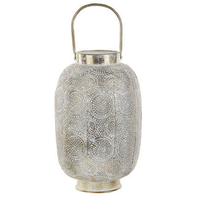 Beliani Lantern Lantau Metal 40 Cm Gold from B&Q