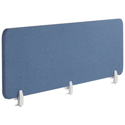 B&Q -  Desk Screen Wally Blue