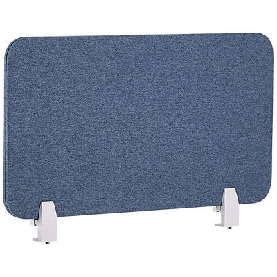 B&Q -  Desk Screen Wally Blue