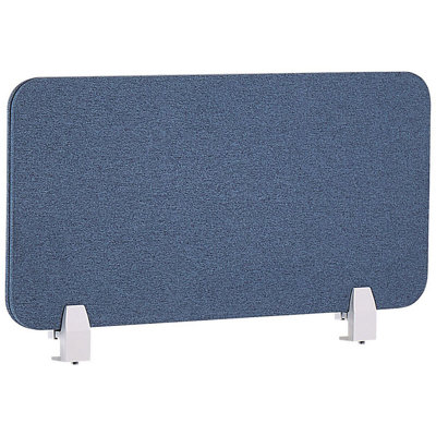 B&Q -  Desk Screen Wally Blue