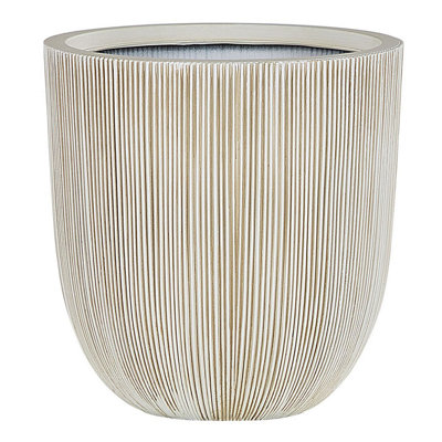 B&Q -   Plant Pot Chios 31 Cm Beige