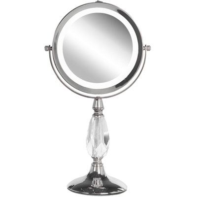 Beliani Makeup Mirror Led Maury Silver from B&Q