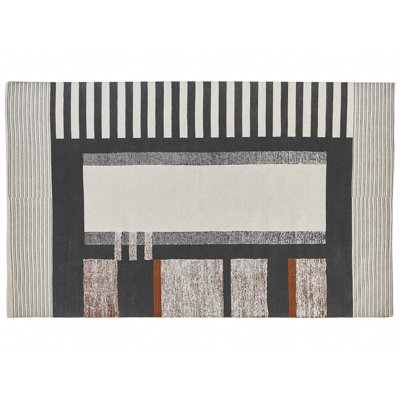 B&Q -  Rug Kakinada Multicolour 160 X 230 Cm Cotton