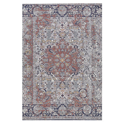 B&Q -  Rug Korgan Multicolour 140 X 200 Cm